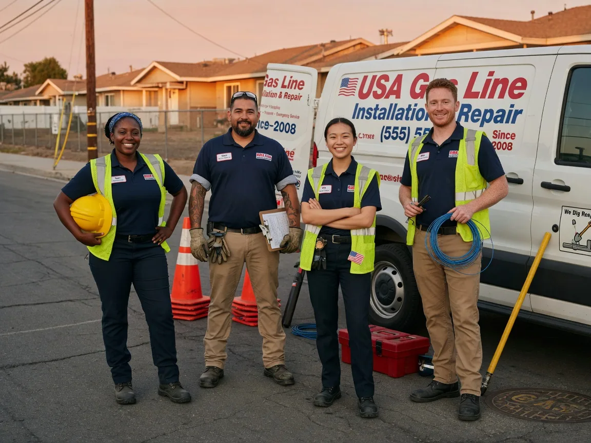 Gas Line Installation company in Sigourney, IA